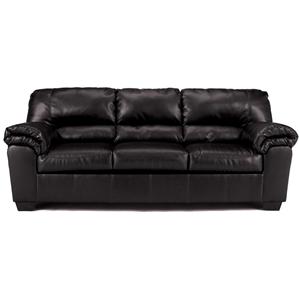 Signature Design by Ashley Commando - Black Stationary Sofa
