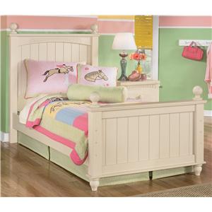 Signature Design by Ashley Cottage Retreat Twin Poster Bed