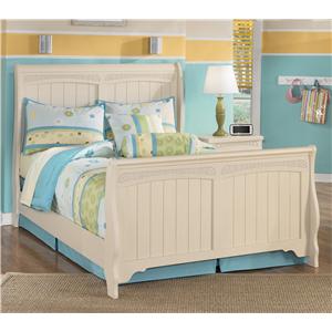 Del Sol As Cottage Retreat Full Sleigh Bed Del Sol Furniture