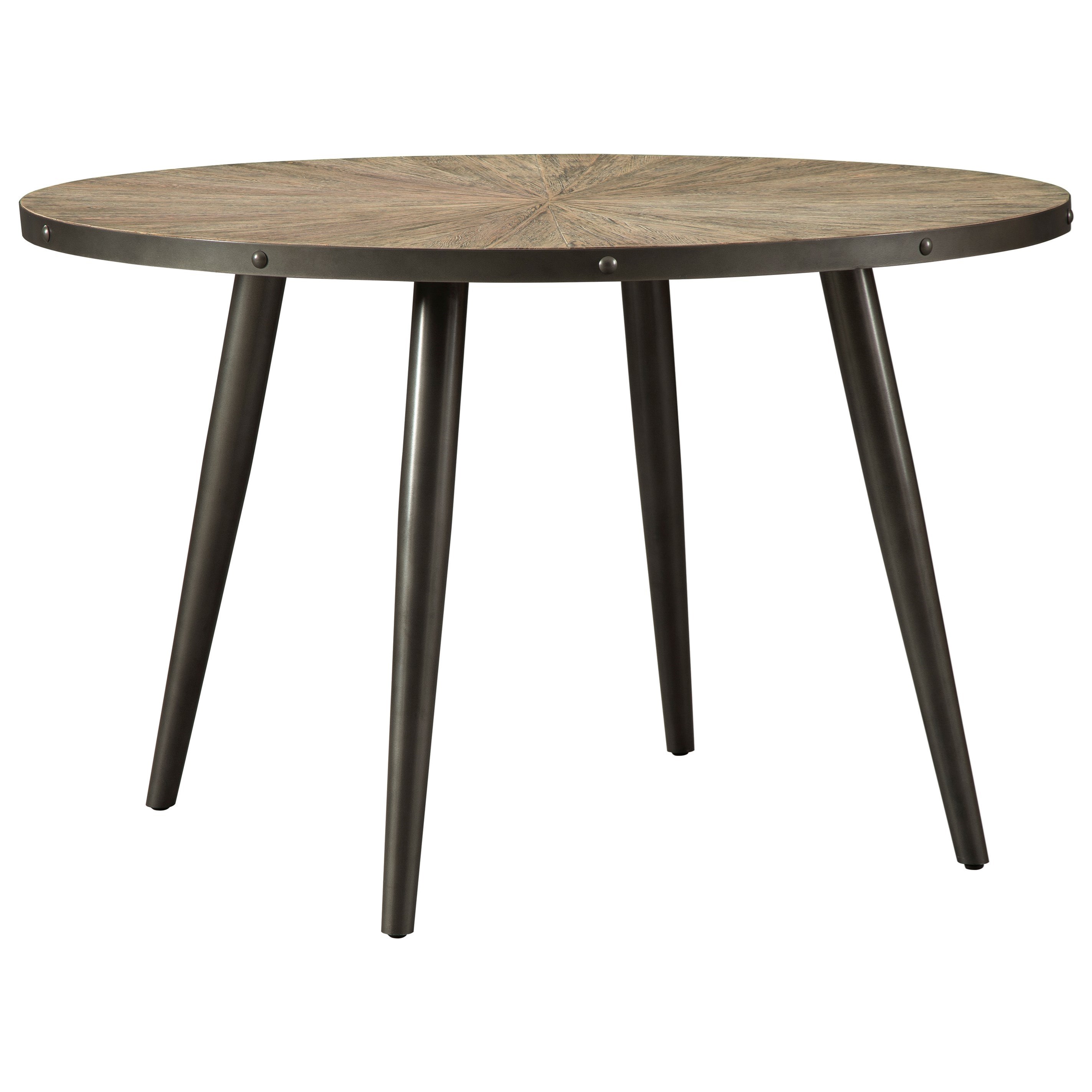 Coverty Mid Century Modern Round Dining Table By Signature Design Ashley At Royal Furniture