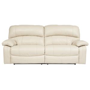 Signature Design by Ashley Damacio - Cream Reclining Power Sofa (Beaverton Store Only)
