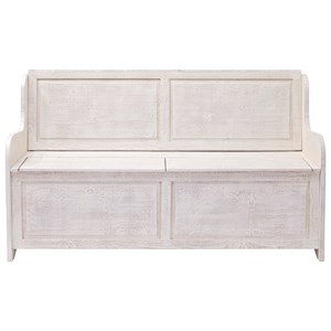 Signature Design By Ashley Abbonto Acacia Solid Wood Accent Bench With Storage Wayside Furniture Bench
