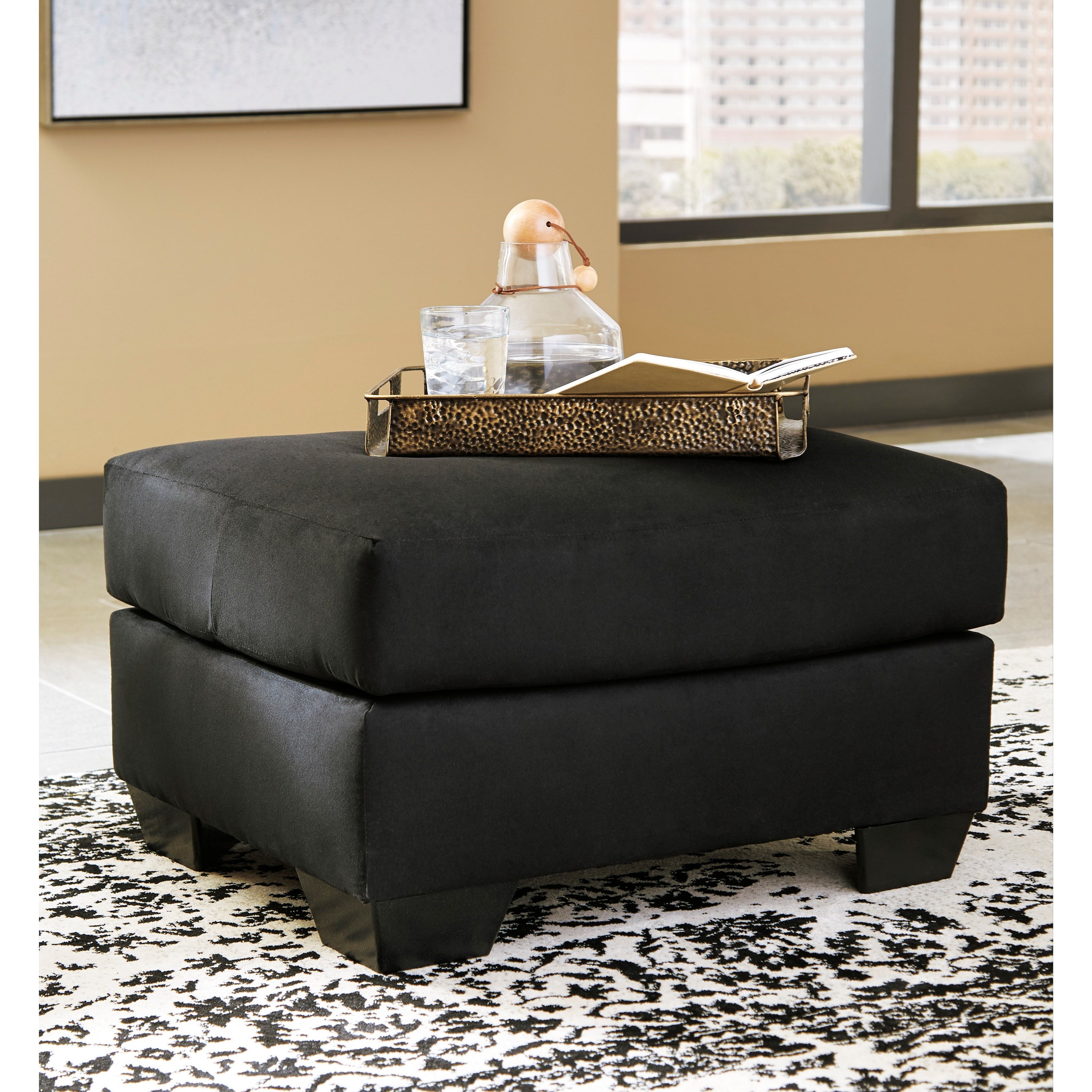 Signature Design by Ashley Darcy - Black Contemporary ...