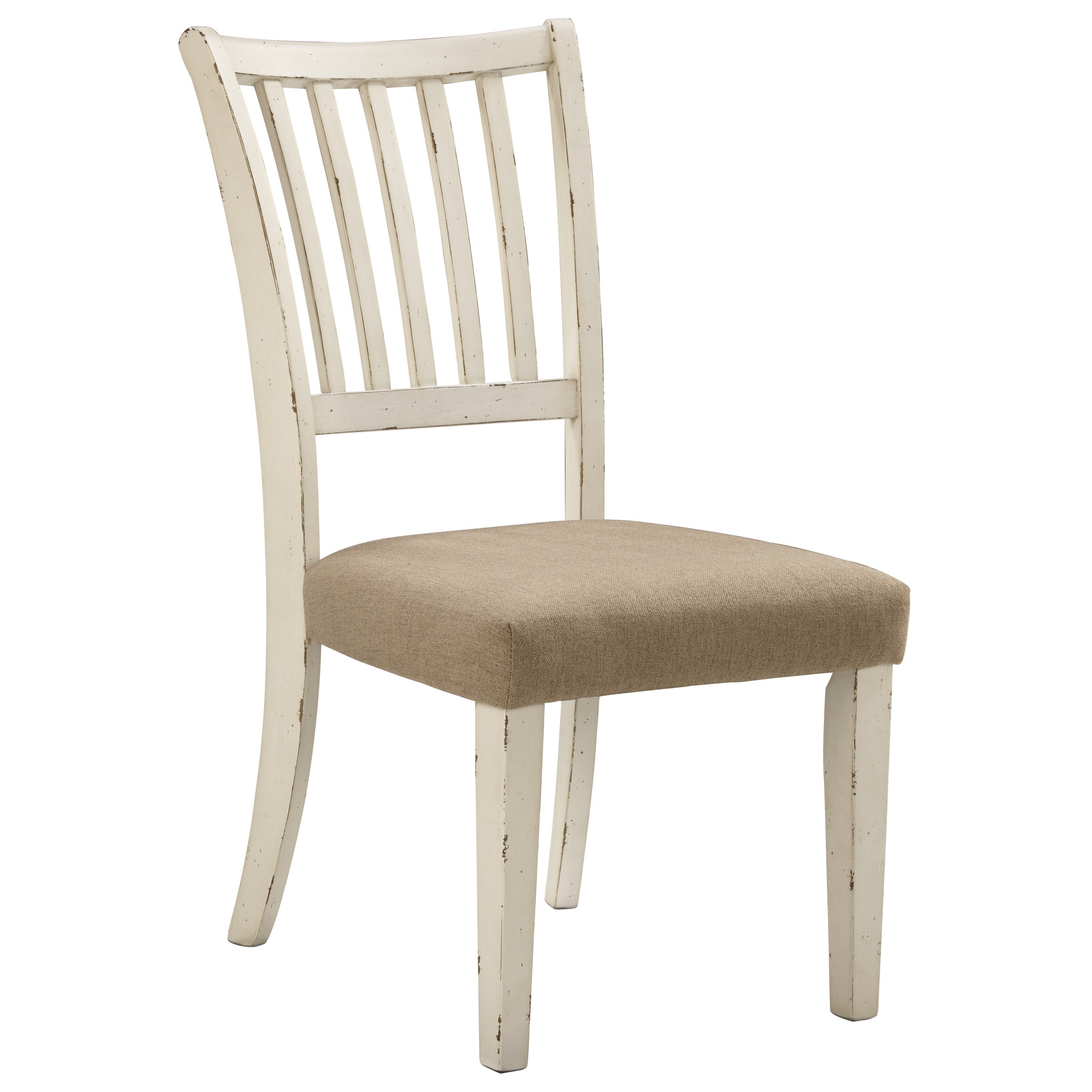 Signature Design By Ashley Dazzelston D742 01 Dining Side Chair With Dazzelston Dining Side Chair With Slat Backrest By Signature Design Ashley