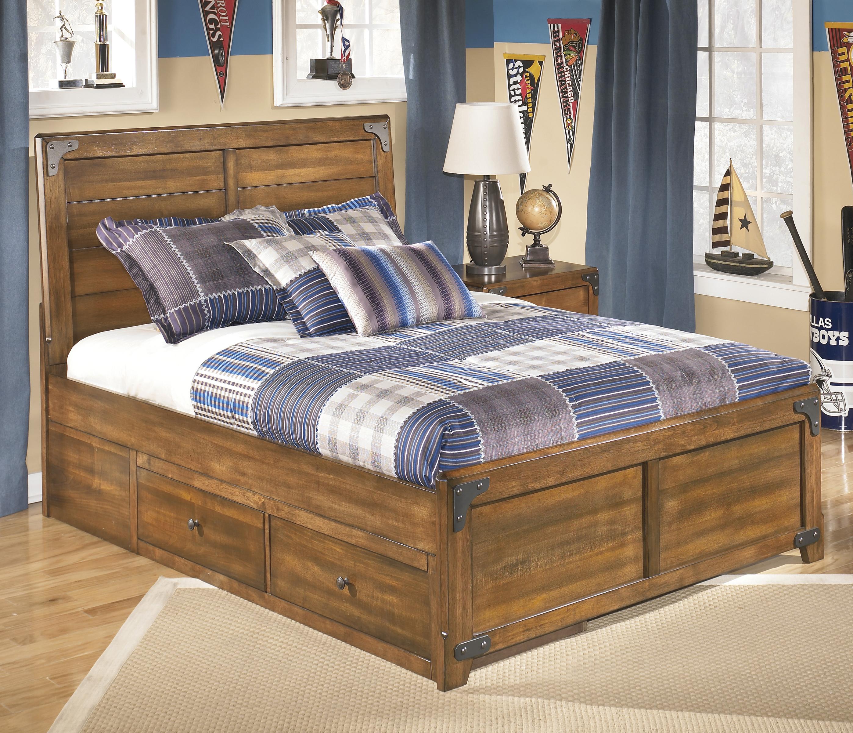 Signature Design By Ashley Cole Full Platform Pedestal Bed With - Signature Design By Ashley Cole Full Platform Pedestal Bed With Storage Item Number B signature design by ashley cole full platform pedestal bed with - signature design by ashley cole full platform pedestal bed with storage item number b
