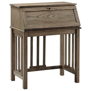 Signature Design by Ashley Dexifield Home Office Drop Front Desk