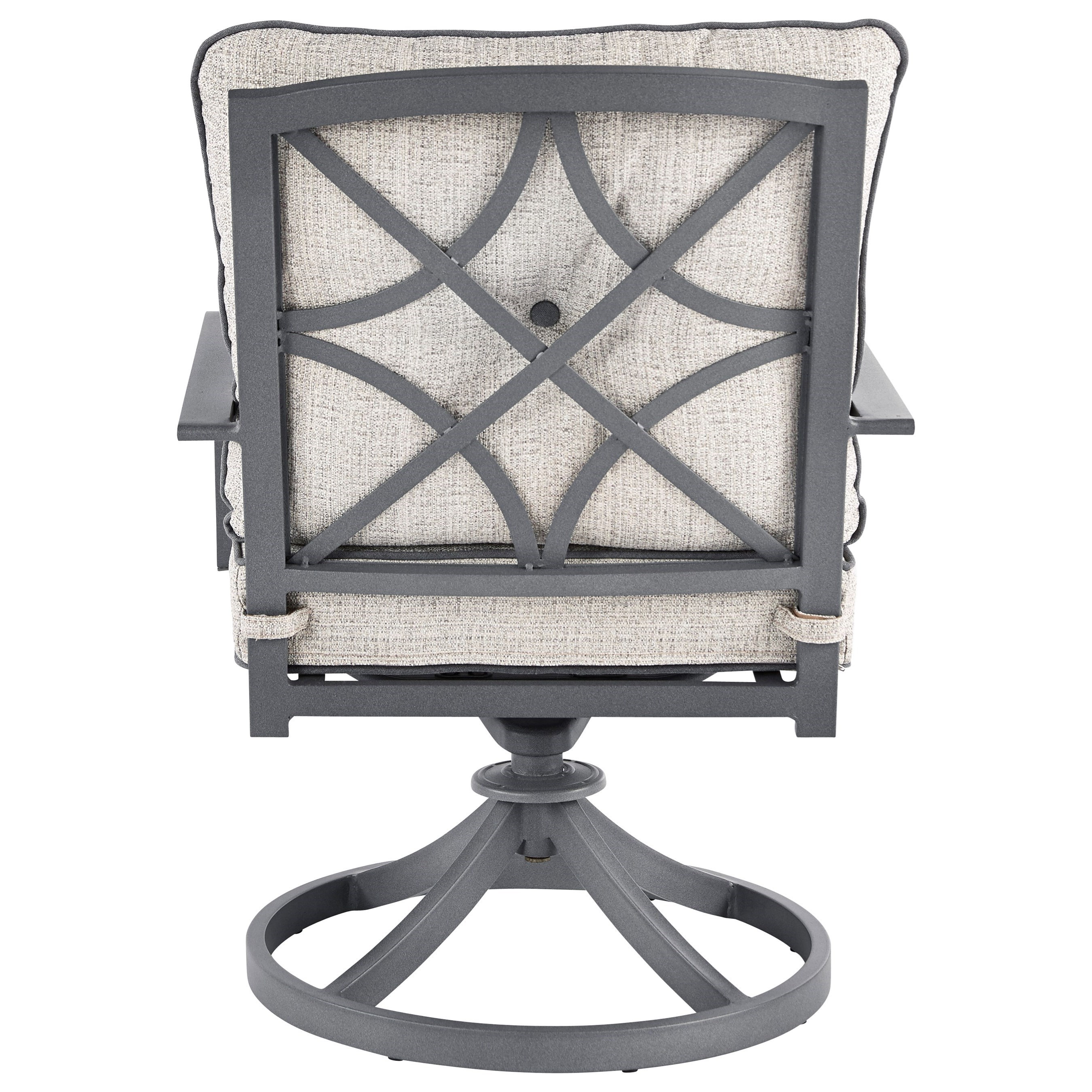 Signature Design by Ashley Donnalee Bay Set of 2 Swivel Lounge Chairs with Cushion | Find Your ...