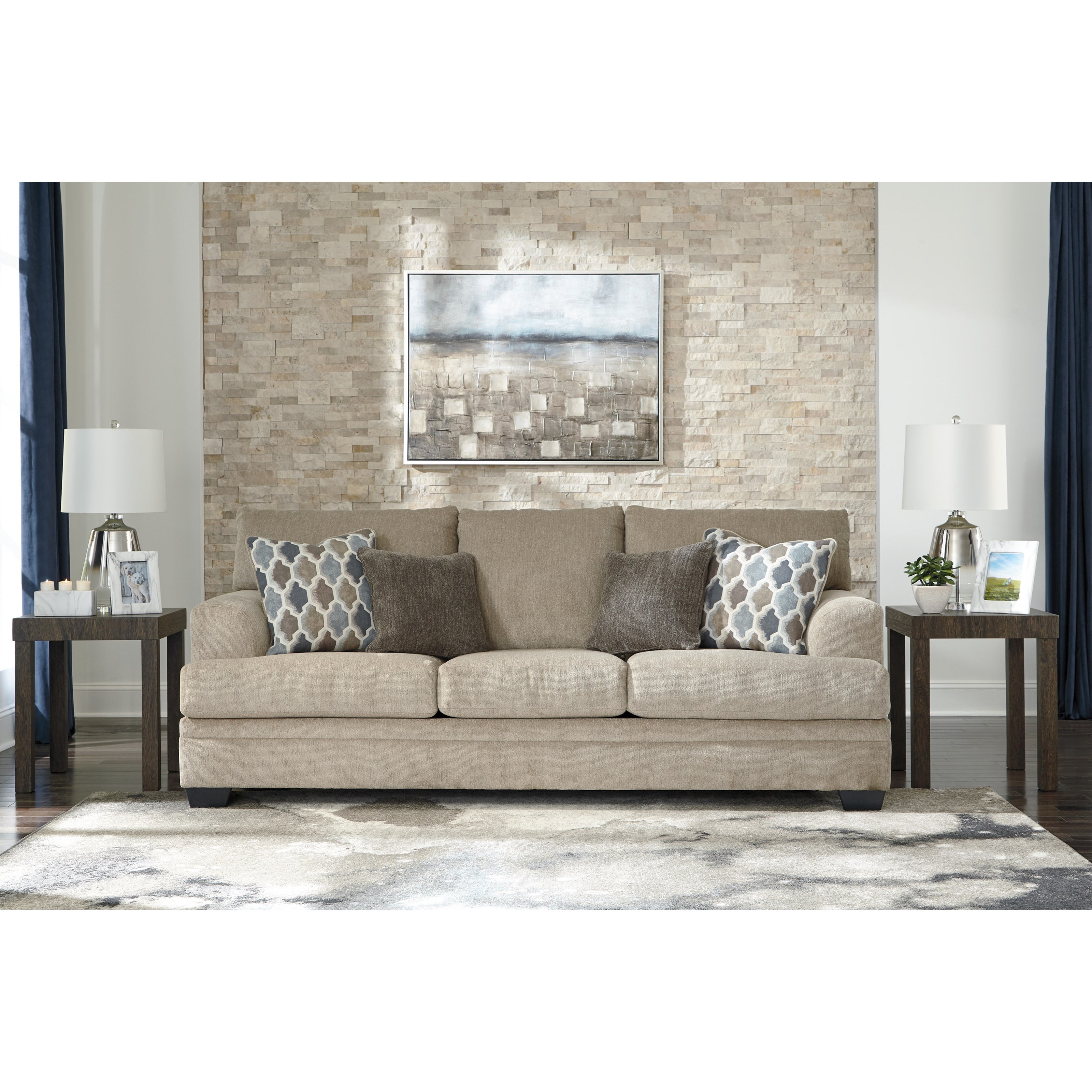 Signature Design by Ashley Dorsten Contemporary Sofa | Royal Furniture ...