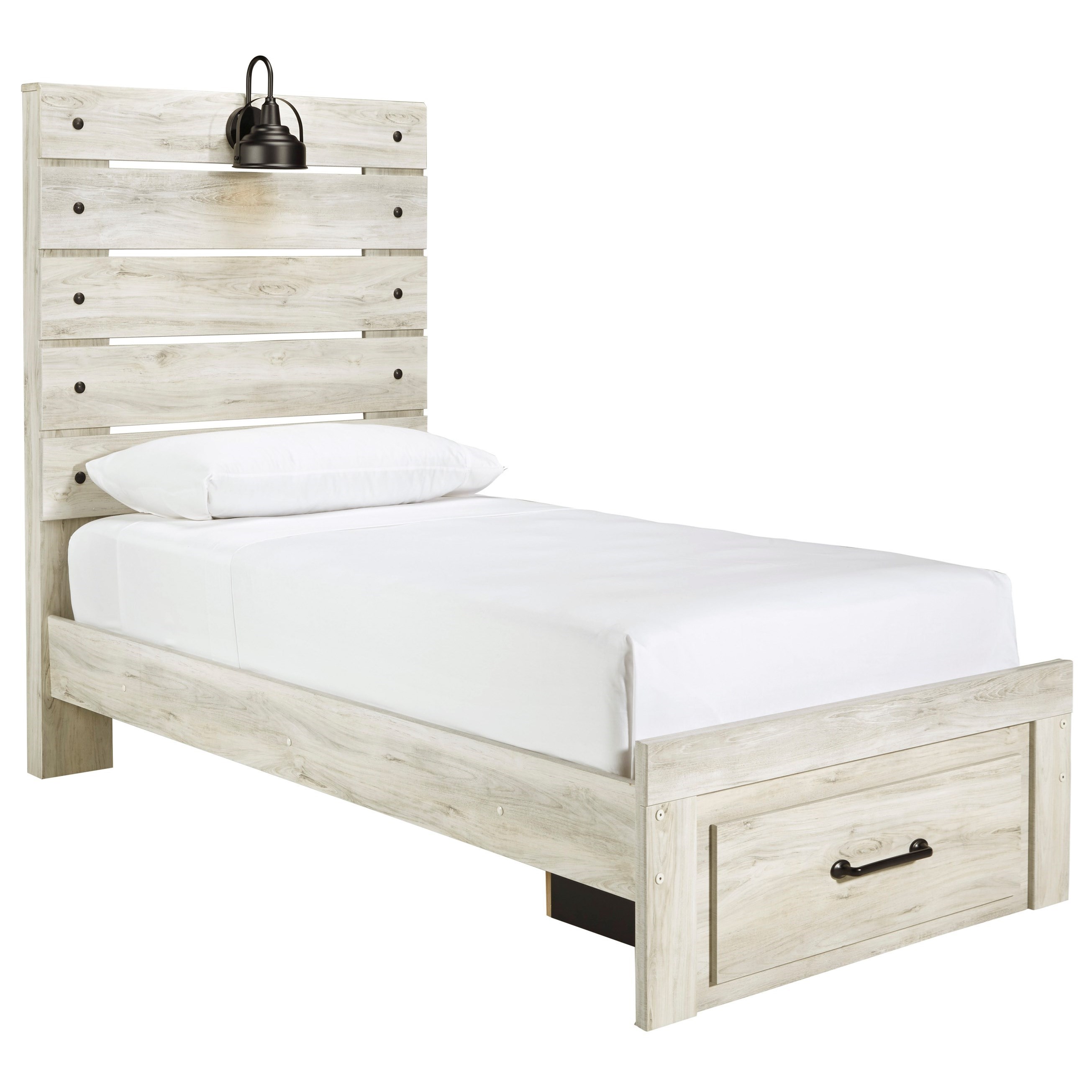 twin bed frame ashley