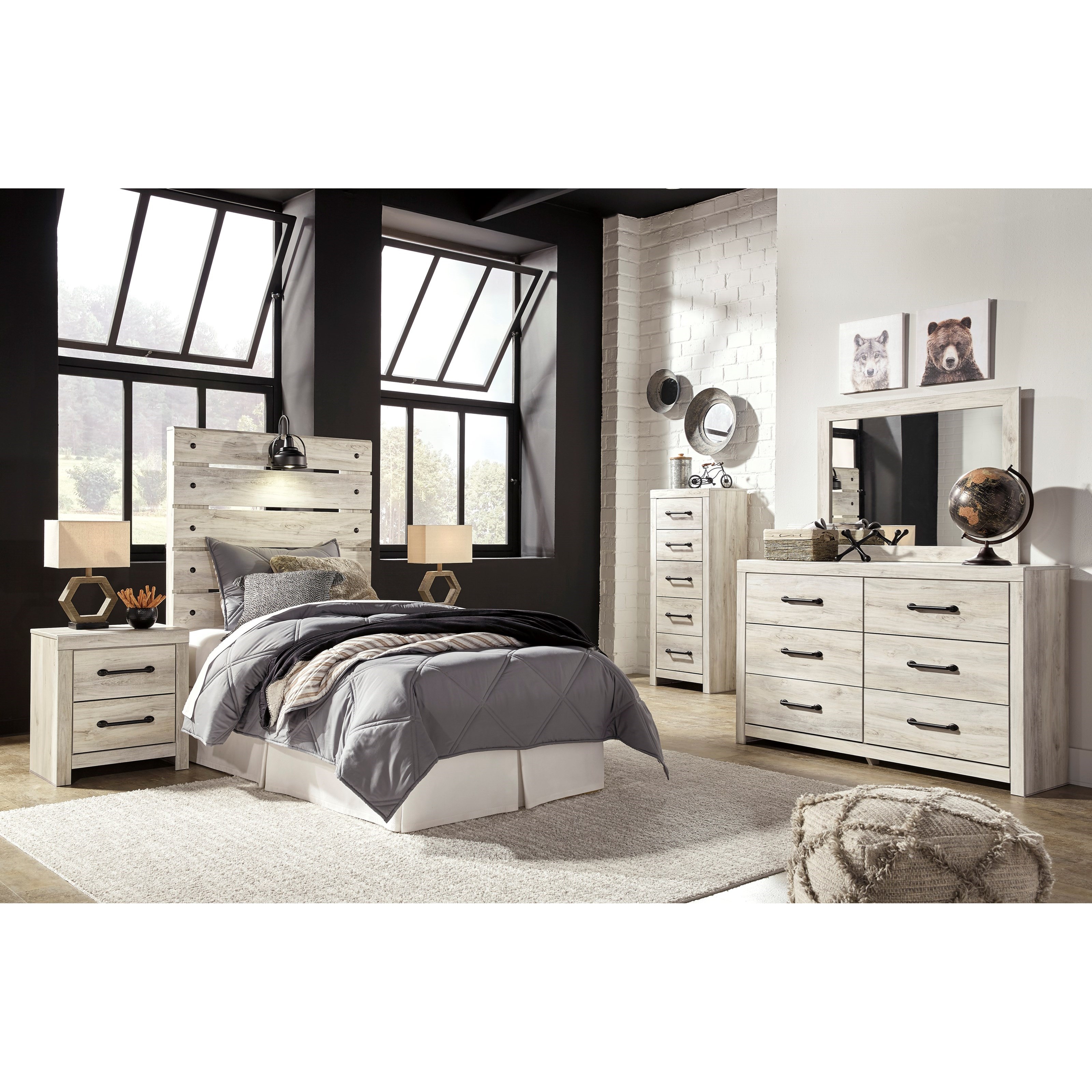 Signature Design by Ashley Cambeck B192-53 Rustic Twin ...