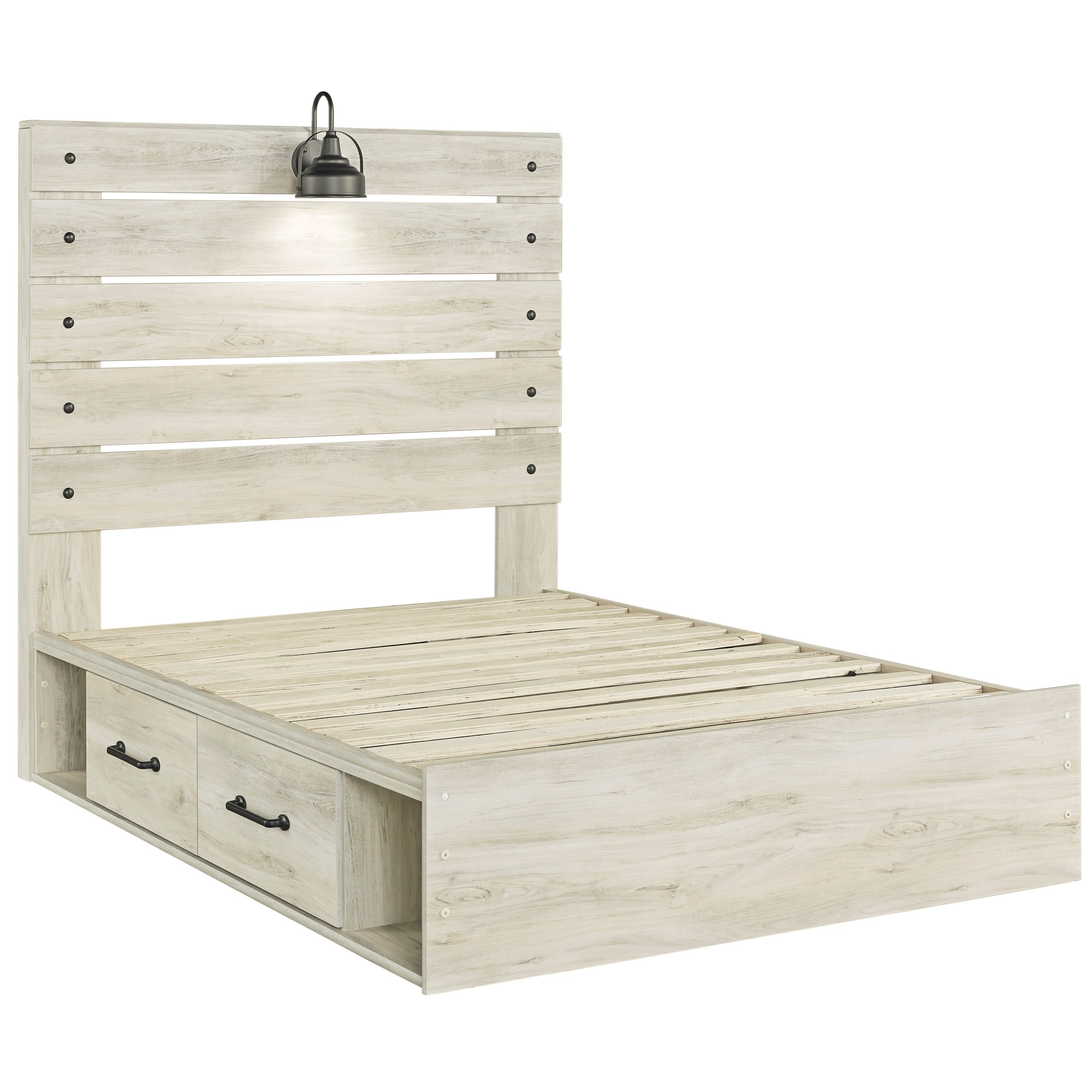 Signature Design by Ashley Cambeck Rustic Full Storage Bed ...