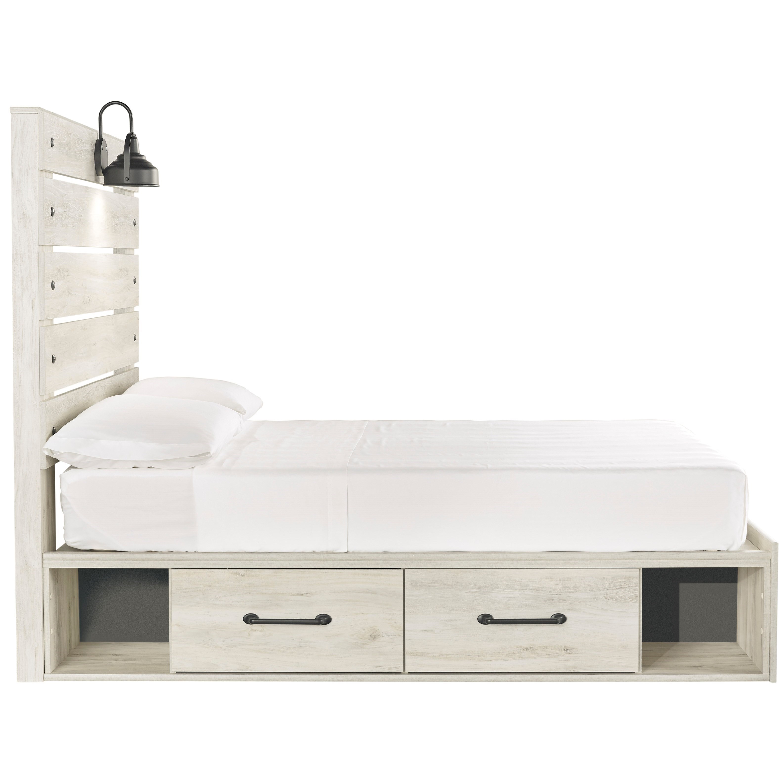 Signature Design by Ashley Cambeck Rustic Full Storage Bed ...
