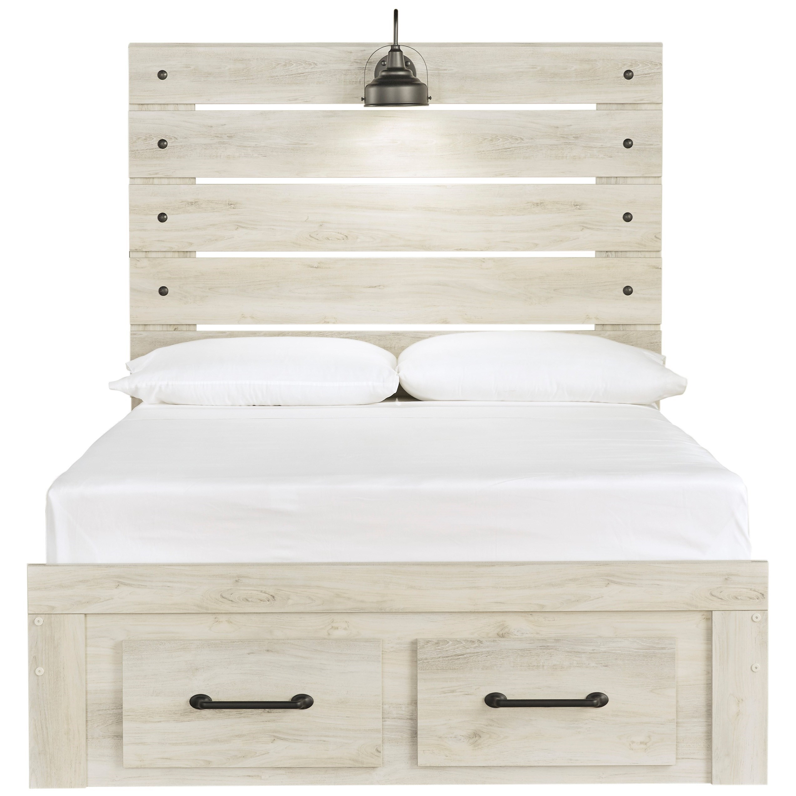 Signature Design by Ashley Cambeck Rustic Full Panel Bed w ...