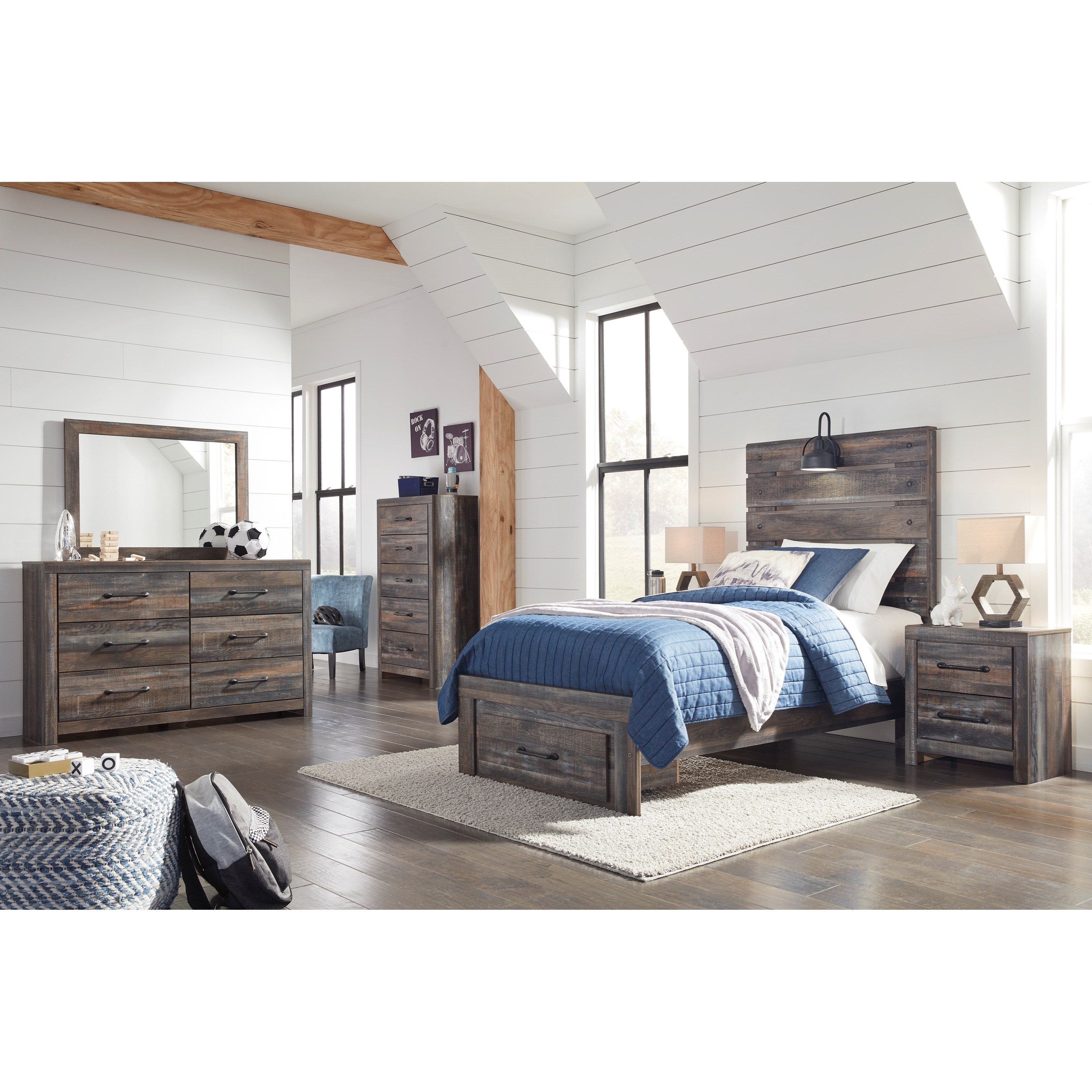 Signature Design by Ashley Drystan Twin Bedroom Group | A1 ...