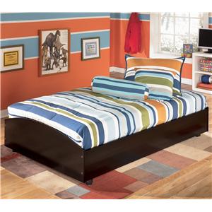 Signature Design by Ashley Embrace Twin Loft Caster Bed