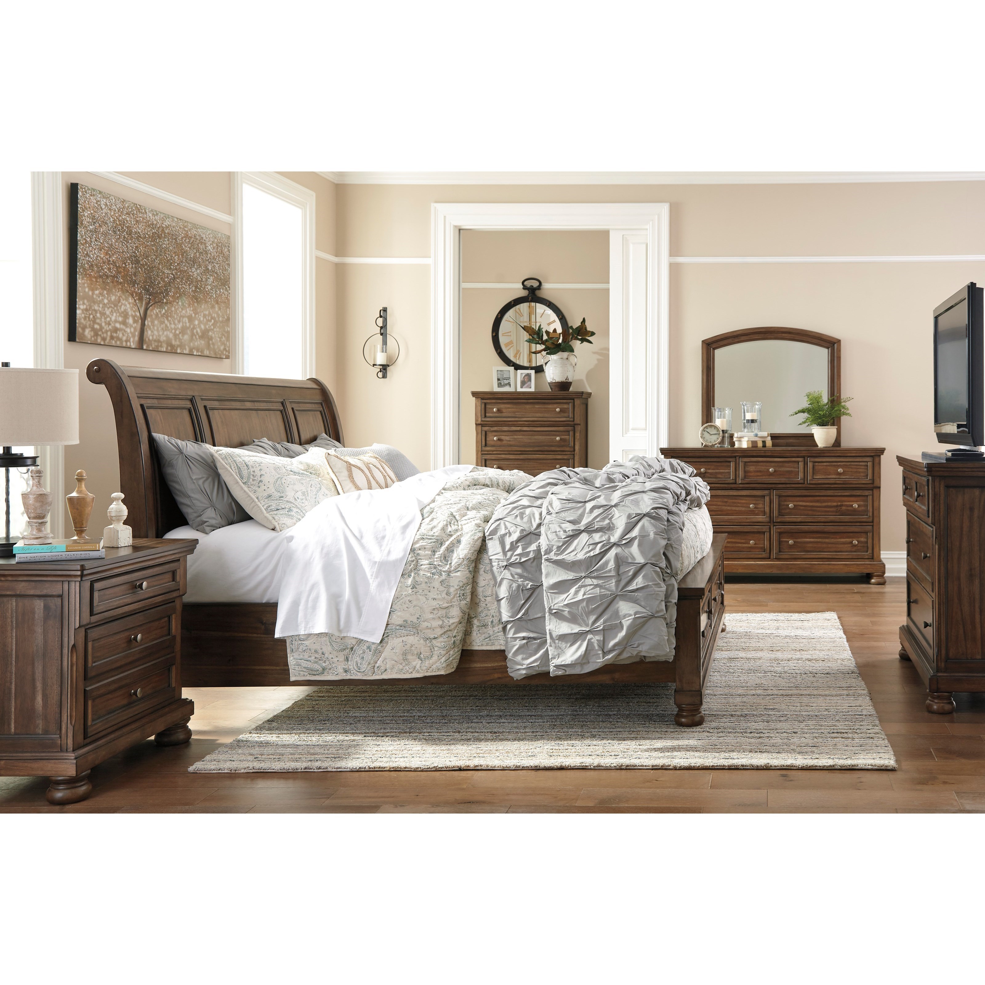 Signature Design by Ashley Flynnter Media Chest with Drop-Front Drawer | Royal Furniture | Media ...