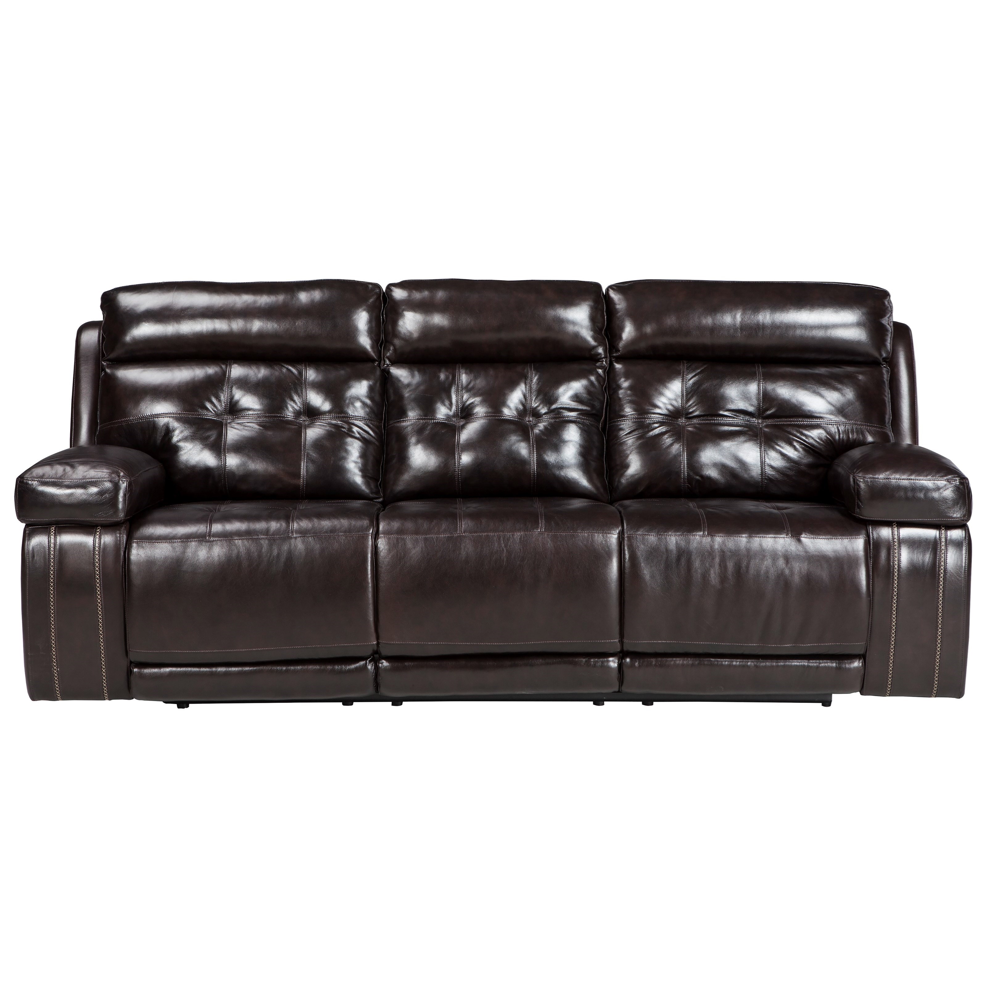 Signature Design by Ashley Graford Leather Match Power Reclining