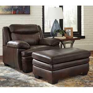 Signature Design by Ashley Hannalore Chair & Ottoman
