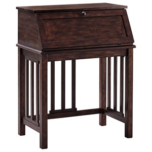 Signature Design by Ashley Harpan Home Office Drop Front Desk