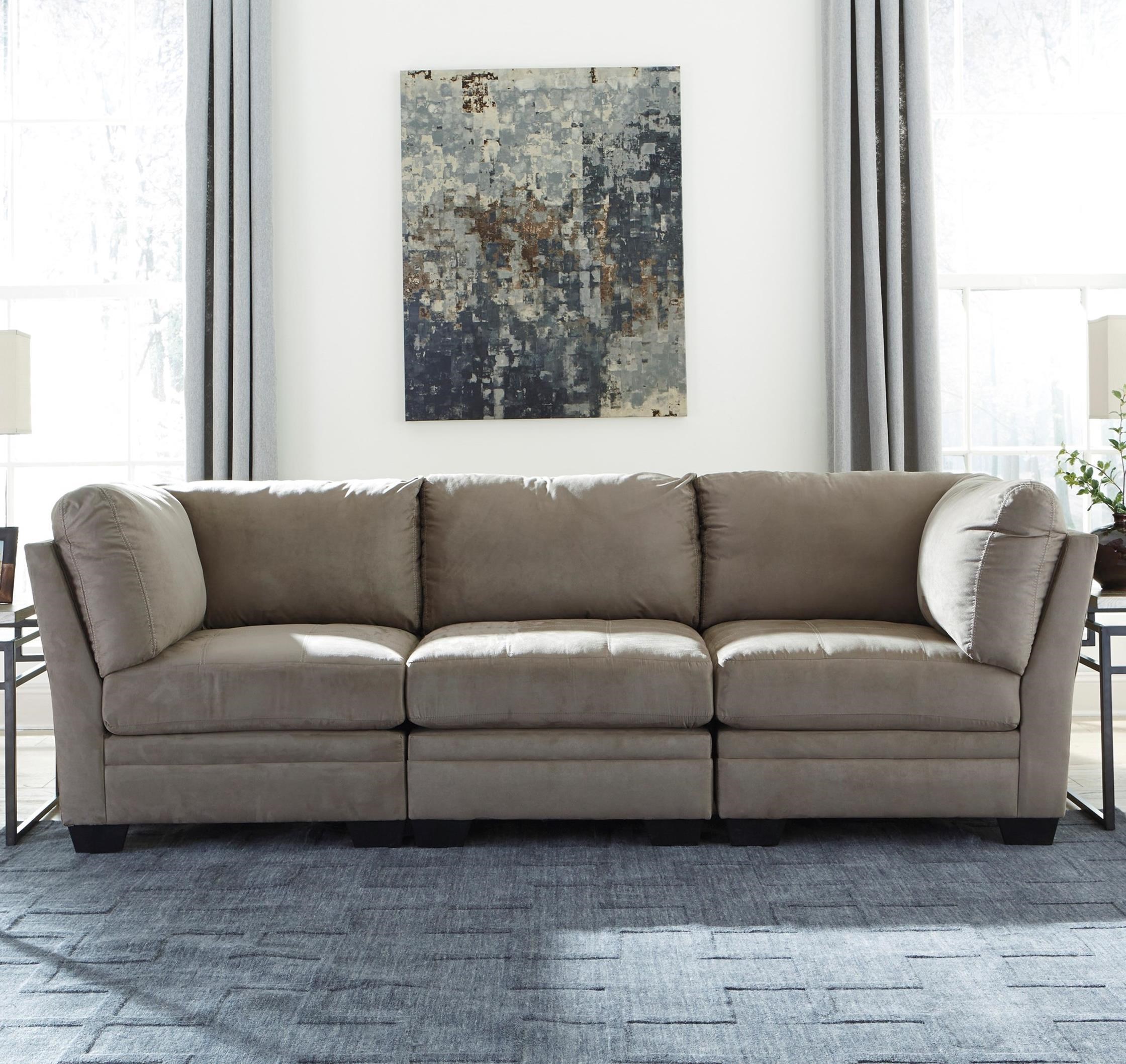 Ashley Signature Design Iago Contemporary Modular Sofa Dunk