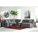 Signature Design by Ashley Jayceon 3-Piece Sectional with Right Chaise