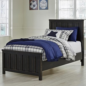 Progressive Furniture Meadow Rustic Pine King Panel Bed ...