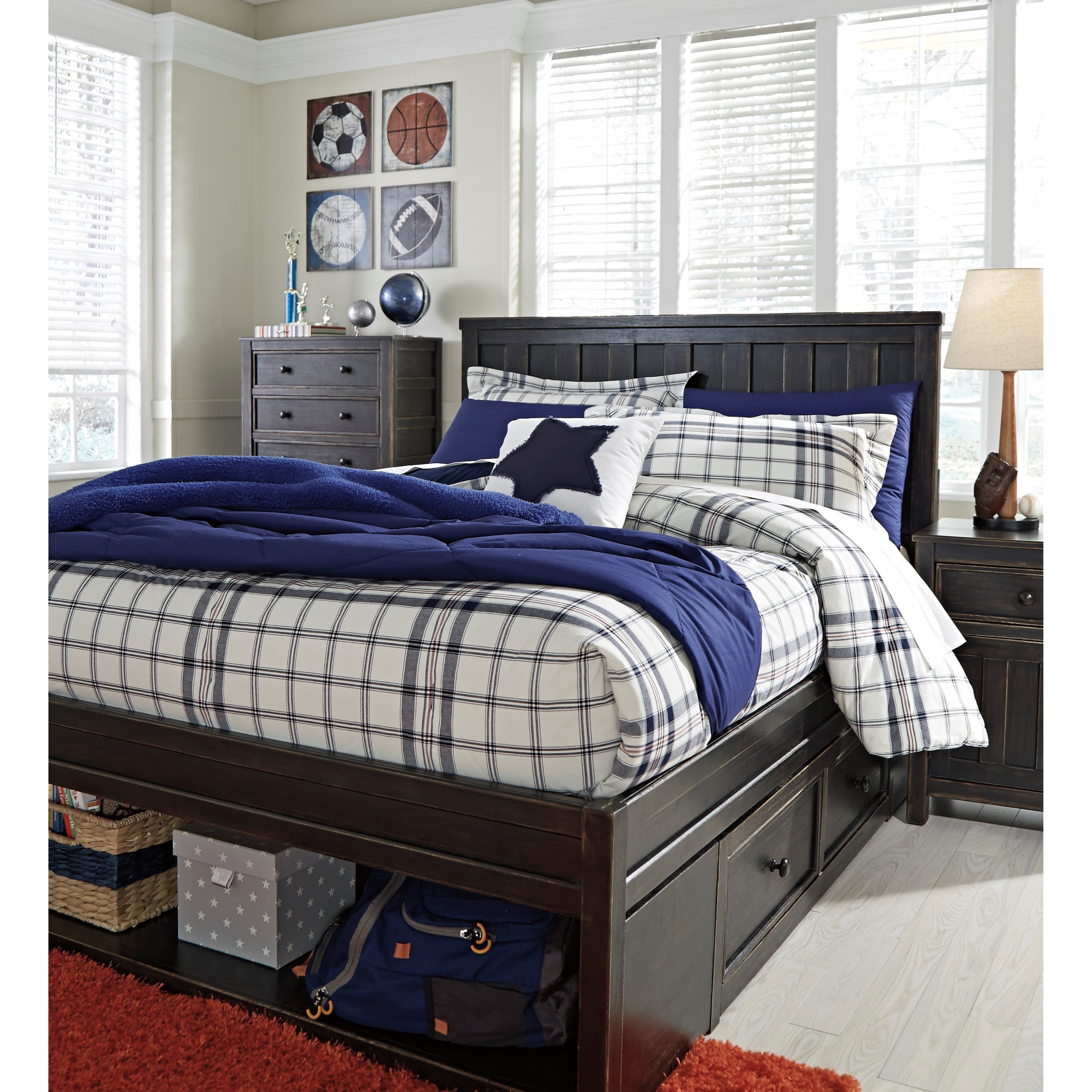 Signature Design by Ashley Jaysom Full Panel Storage Bed ...