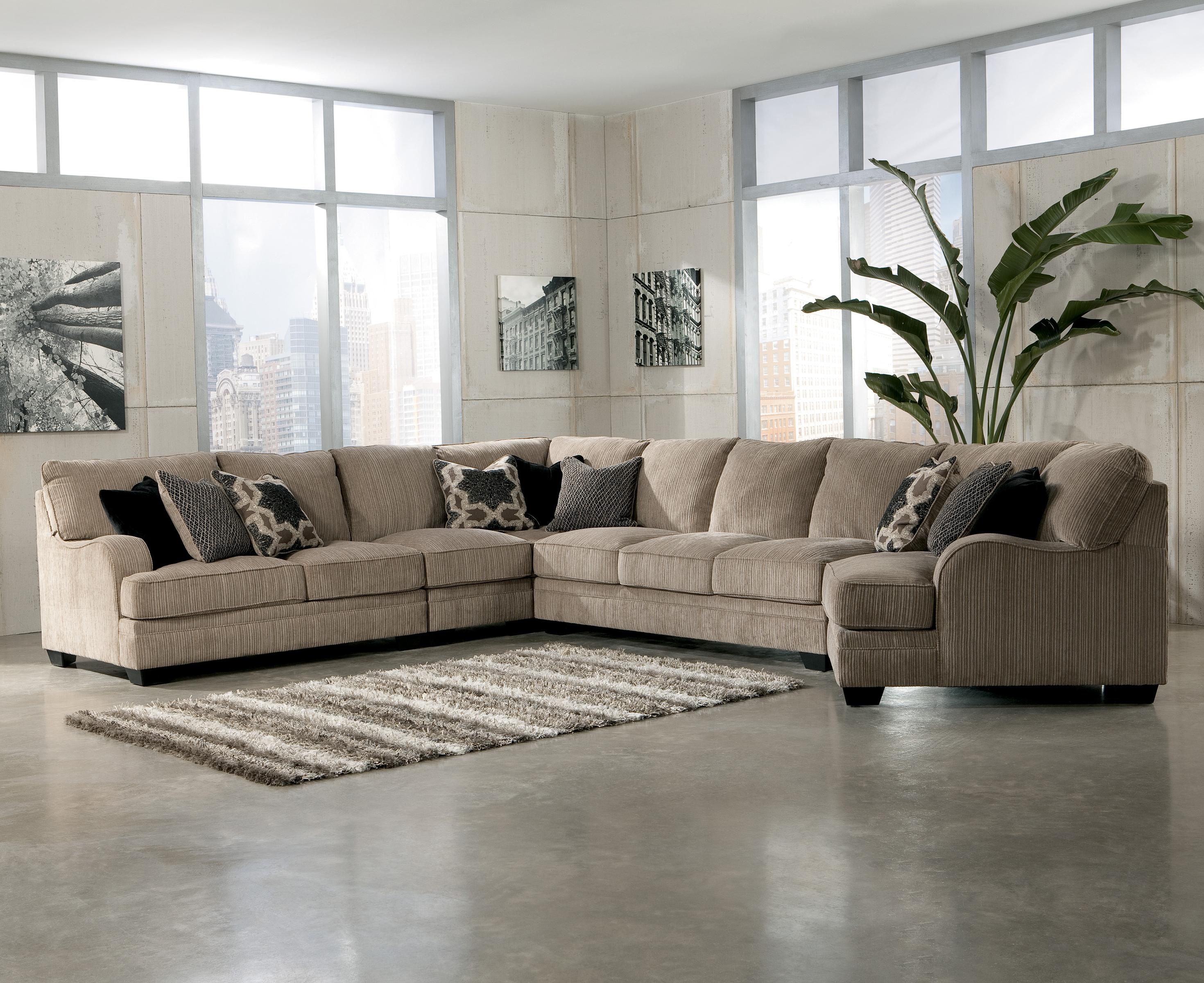 Signature Design By Ashley Katisha Platinum 5 Piece Sectional Sofa Signature Design By Ashley Katisha Platinum 5 Piece Sectional Sofa With Right Cuddler Ahfa Dealer Locator