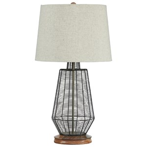 Signature Design by Ashley Lamps - Contemporary Artie Metal Table Lamp