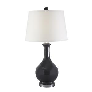 Signature Design by Ashley Lamps - Traditional Classics Shavonnia Gray Ceramic Table Lamp