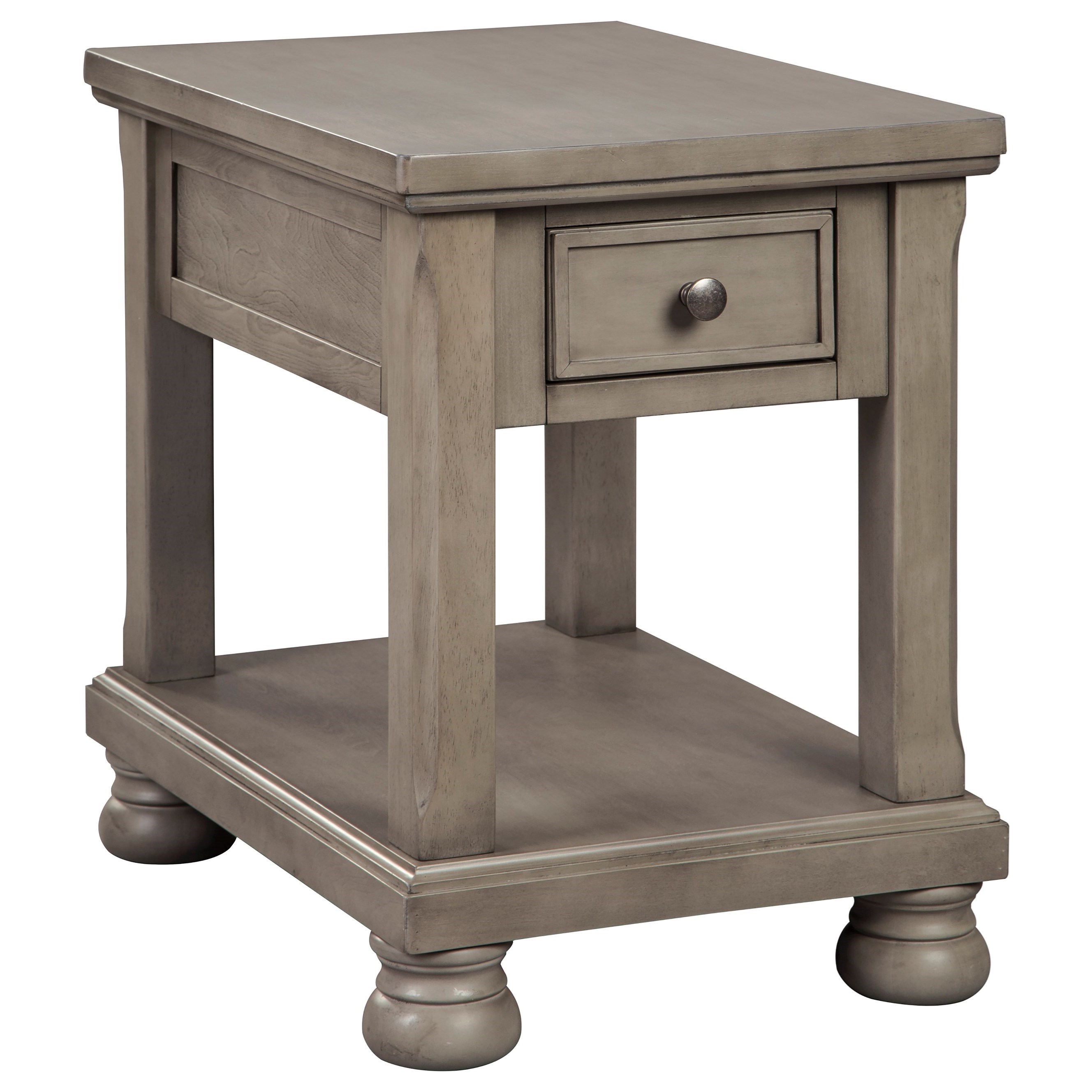 Signature Design By Ashley Lettner T733 3 Casual Gray Rectangular