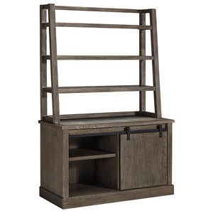Signature Design by Ashley Luxenford Credenza with Hutch