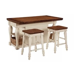 Ashley Marsilona Kitchen Island With 2 Stools Morris Home Kitchen Islands
