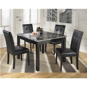 Signature Design by Ashley Maysville Square Dining Room Table Set