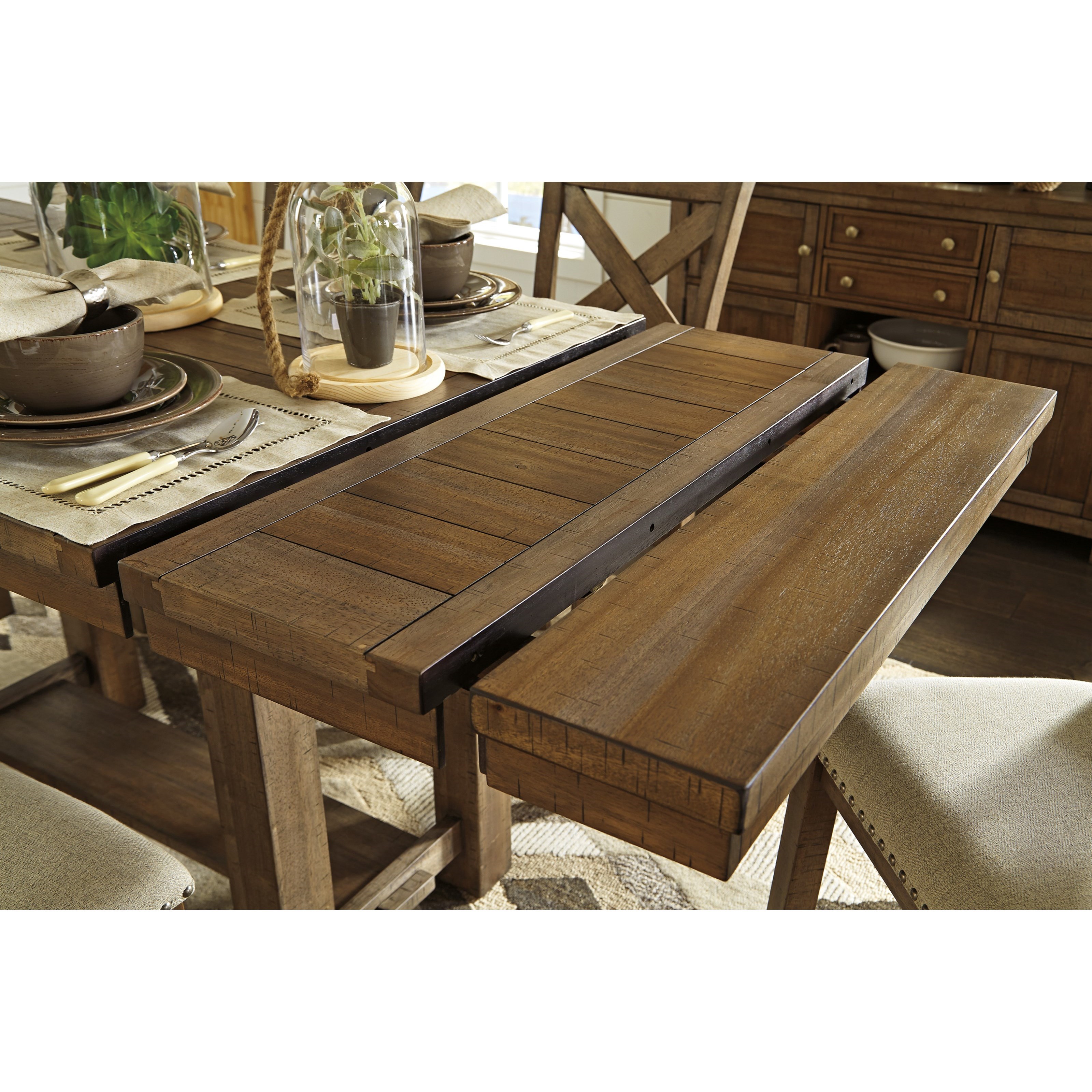 Signature Design by Ashley Moriville 5-Piece Rectangular ...