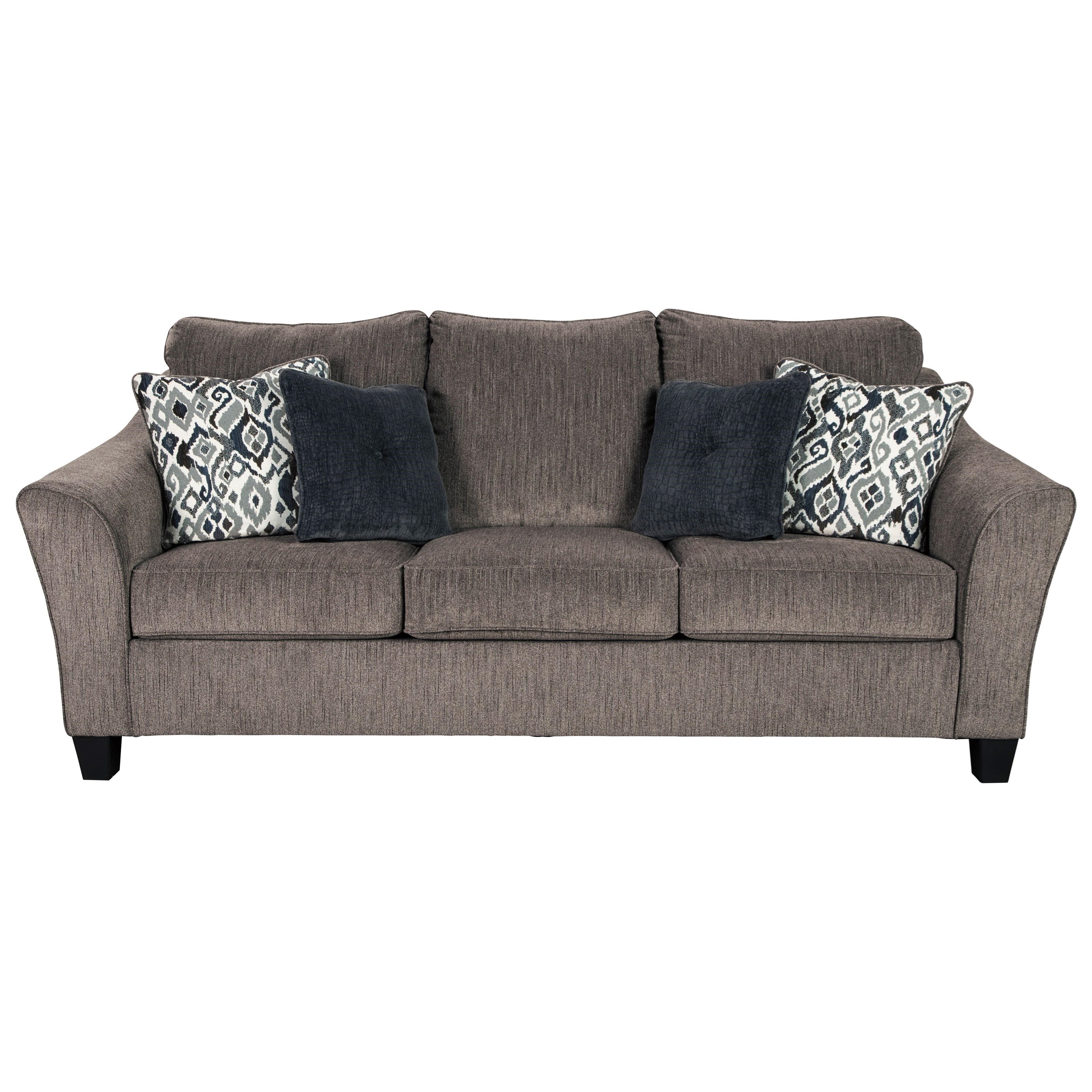Nemoli Transitional Queen Sofa Sleeper With Flared Arm By Signature Design Ashley At Lindy S Furniture Company