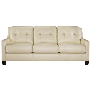 Signature Design By Ashley O Kean Contemporary Leather Match Queen Contemporary Leather Match Queen Sofa Sleeper