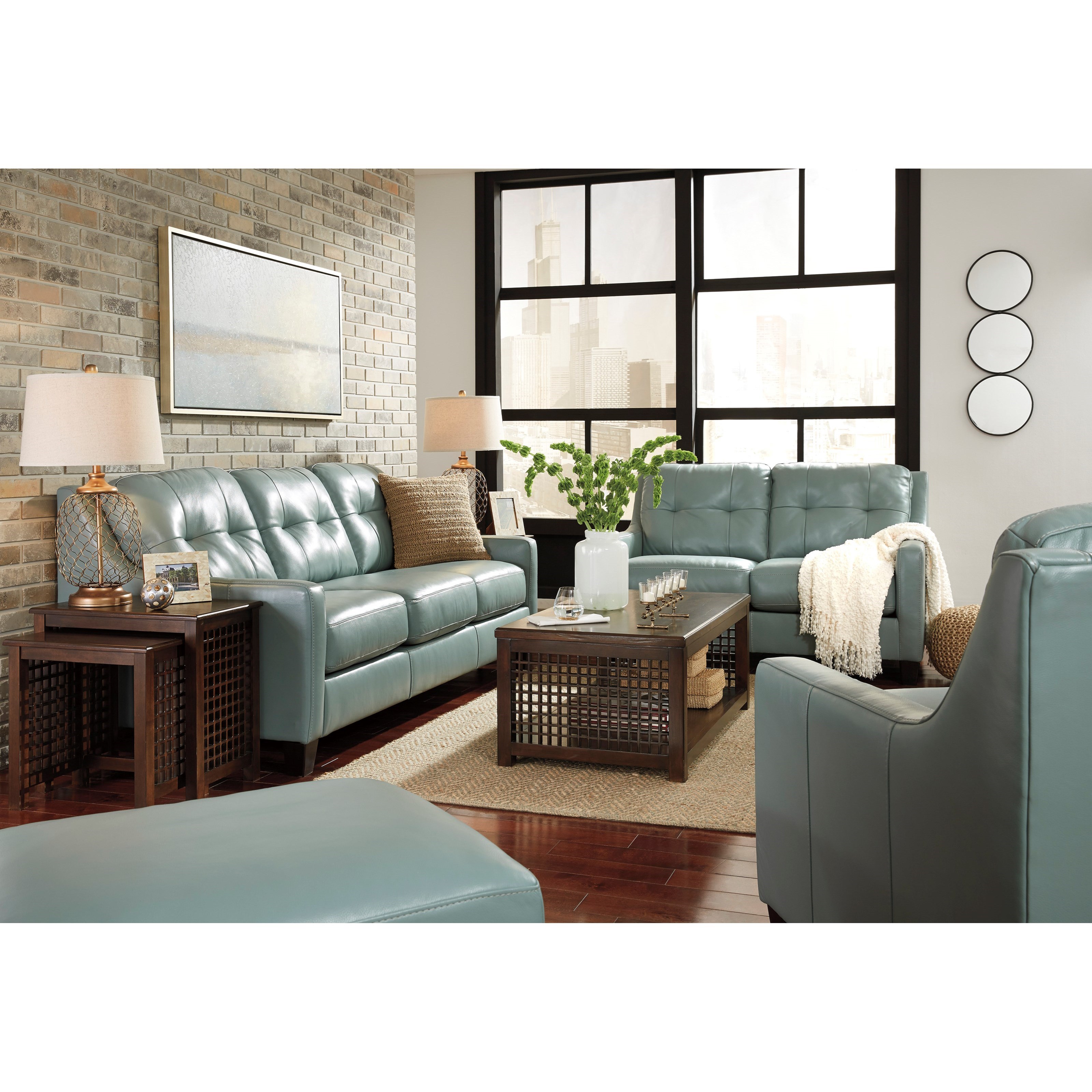 Signature Design by Ashley O Kean Stationary Living Room Group