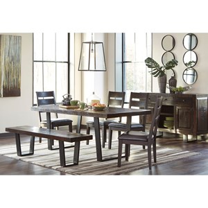 Signature Design by Ashley Parlone Casual Dining Room Group
