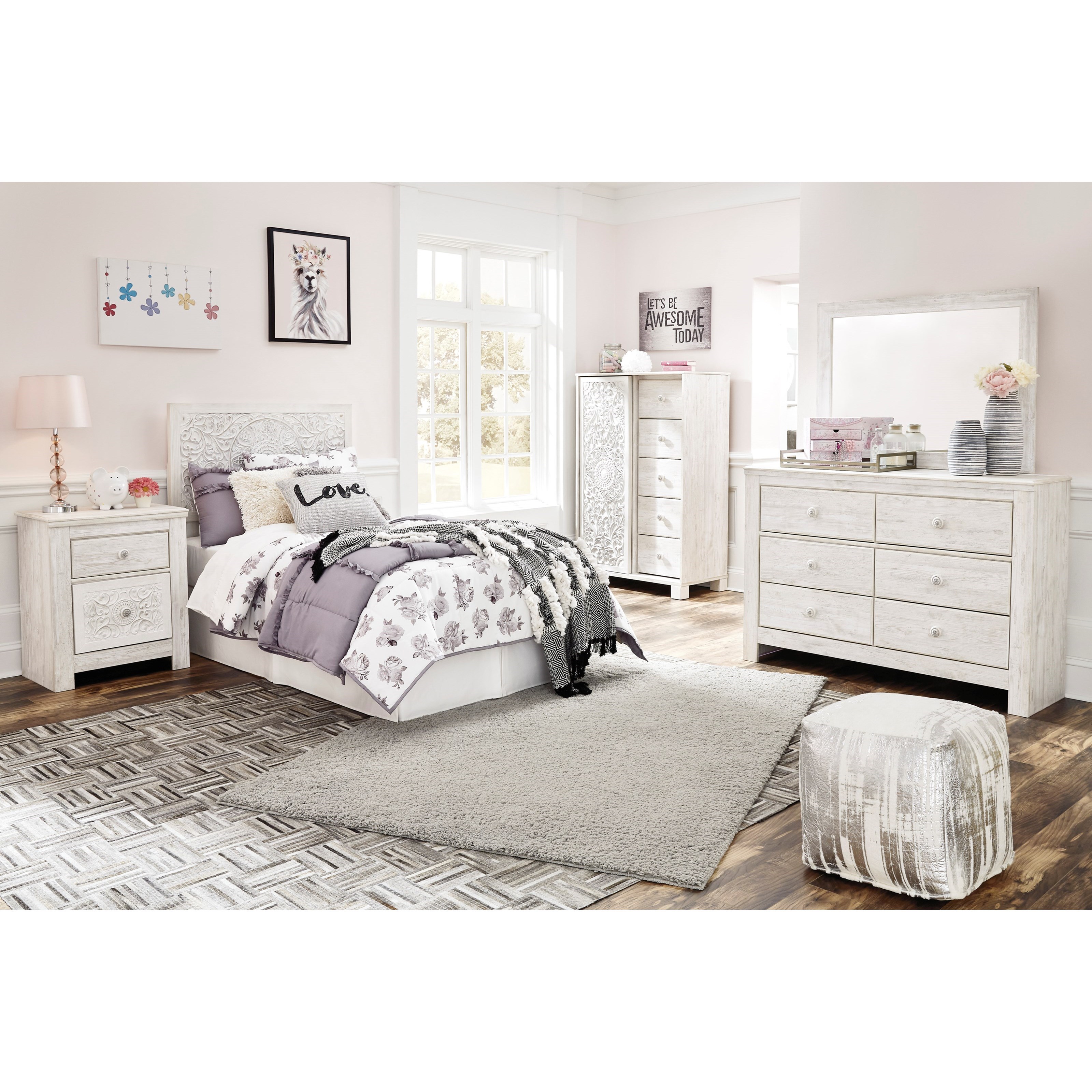Ashley Signature Design Paxberry Twin Bedroom Group | Dunk ...