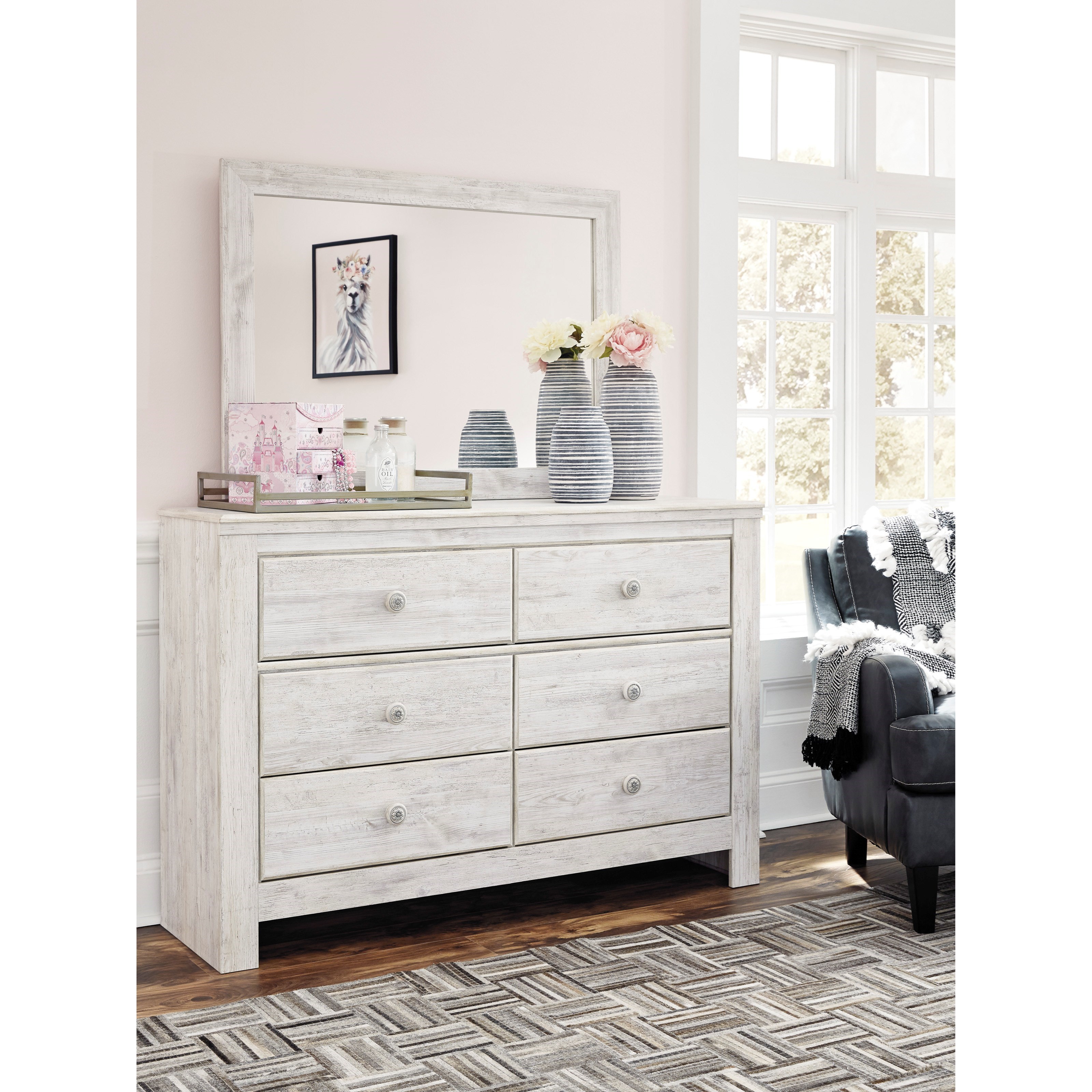 Signature Design by Ashley Paxberry Bedroom Mirror | A1 ...