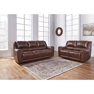 Signature Design by Ashley Persiphone Reclining Living Room Group