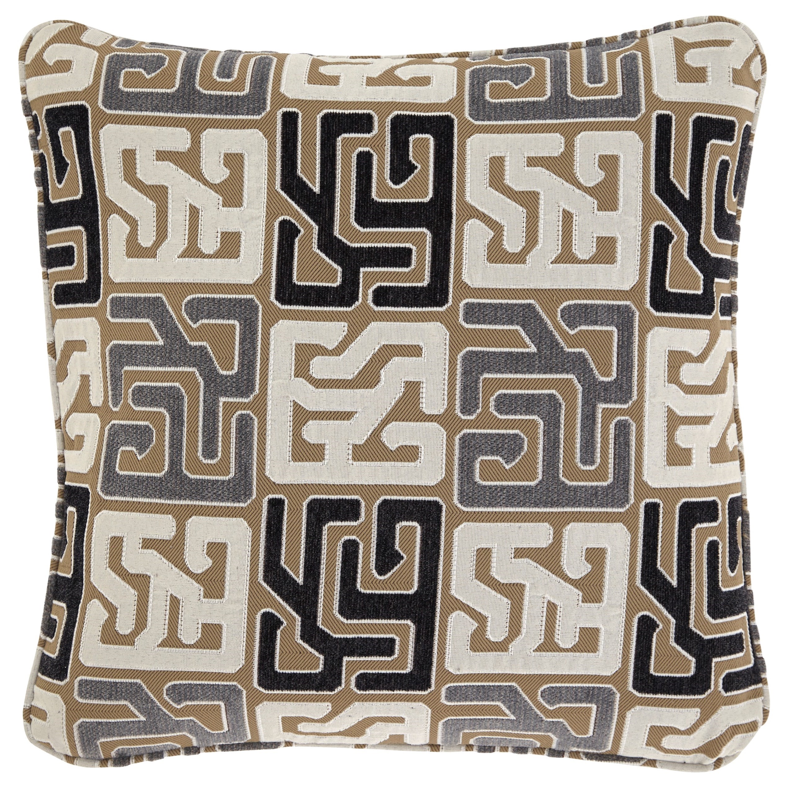 Signature Design By Ashley Pillows A1000598p Tillamook Black Tan