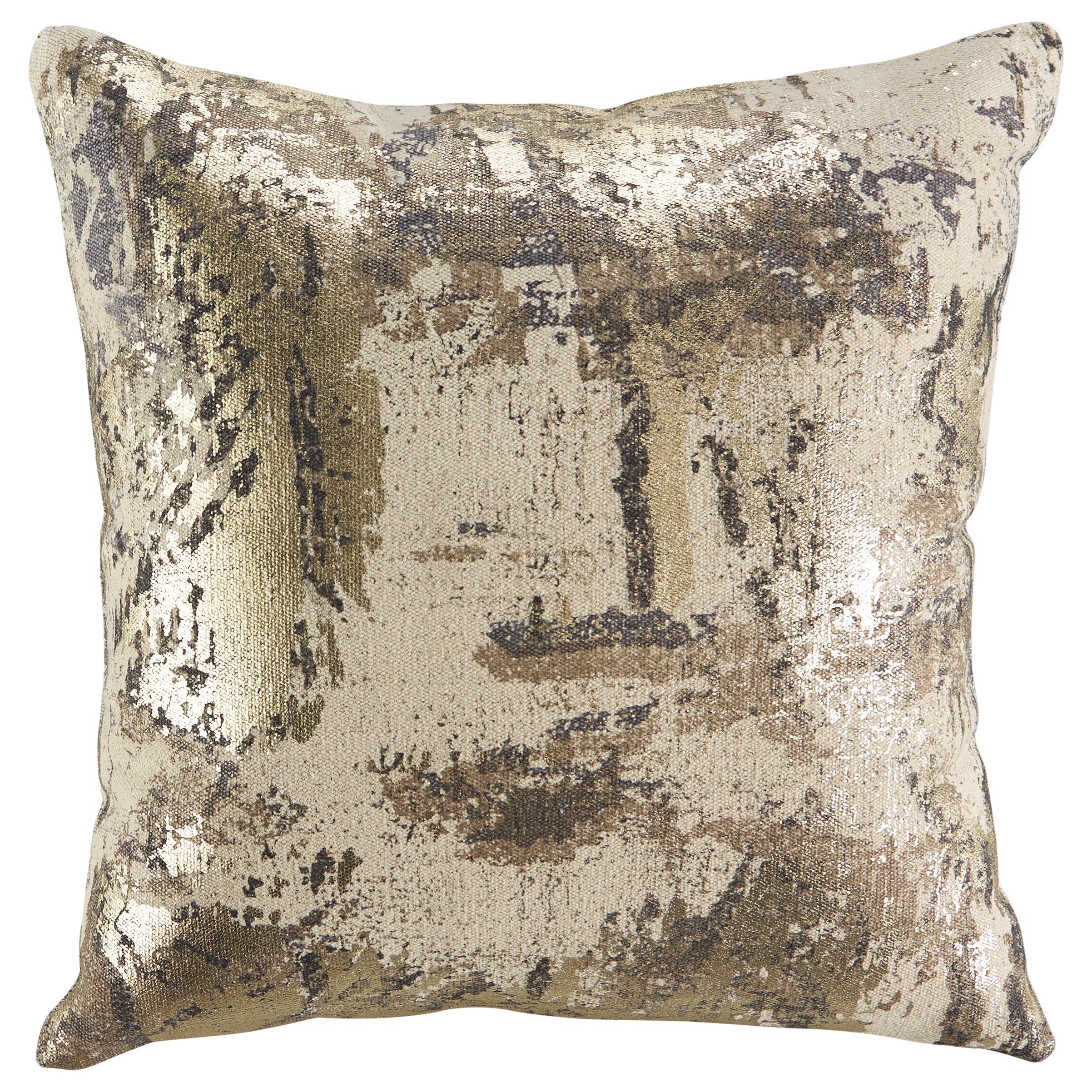 grey and beige pillows