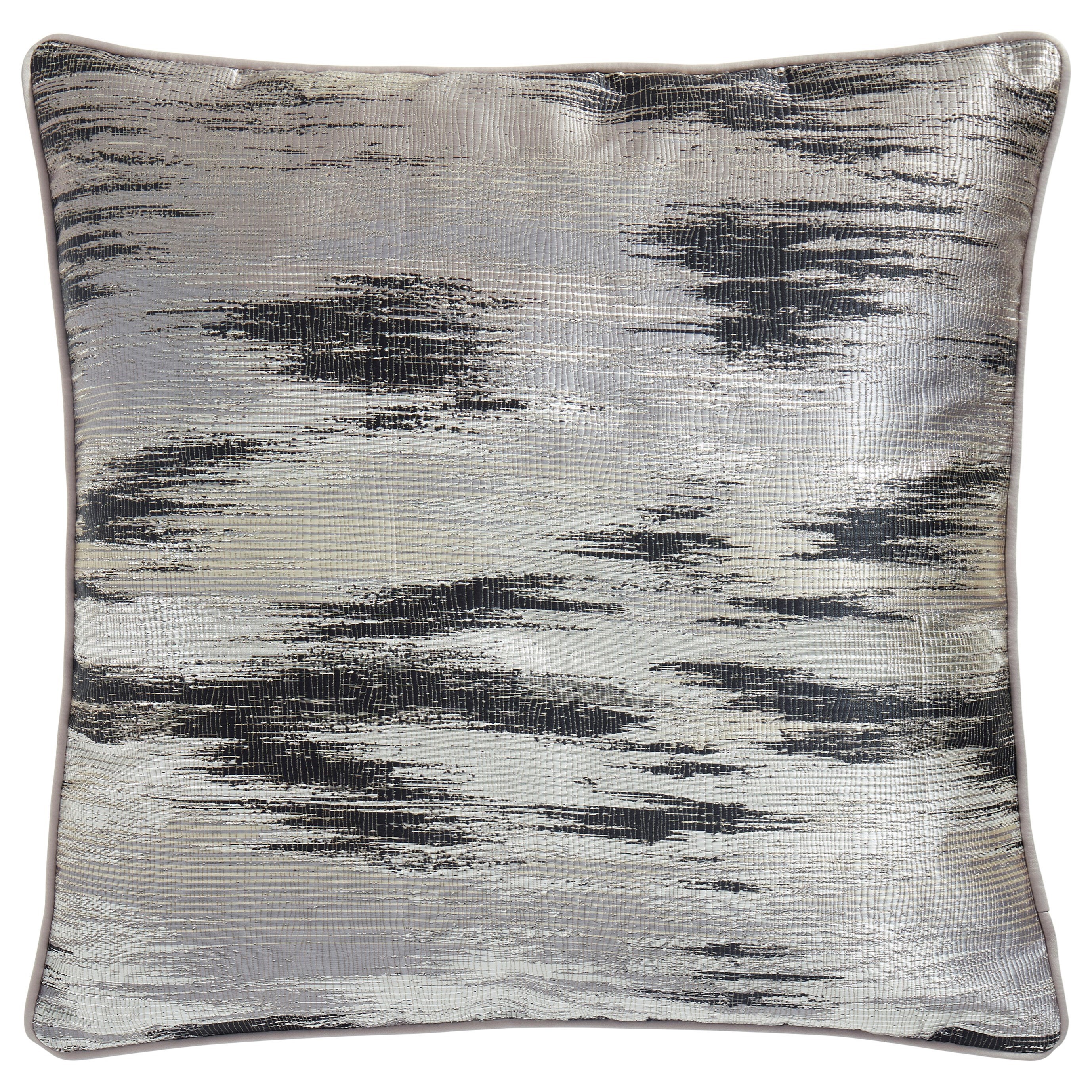 black and silver pillows