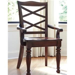 Ashley Ollesburg Arm Chair Morris Home Dining Arm Chairs