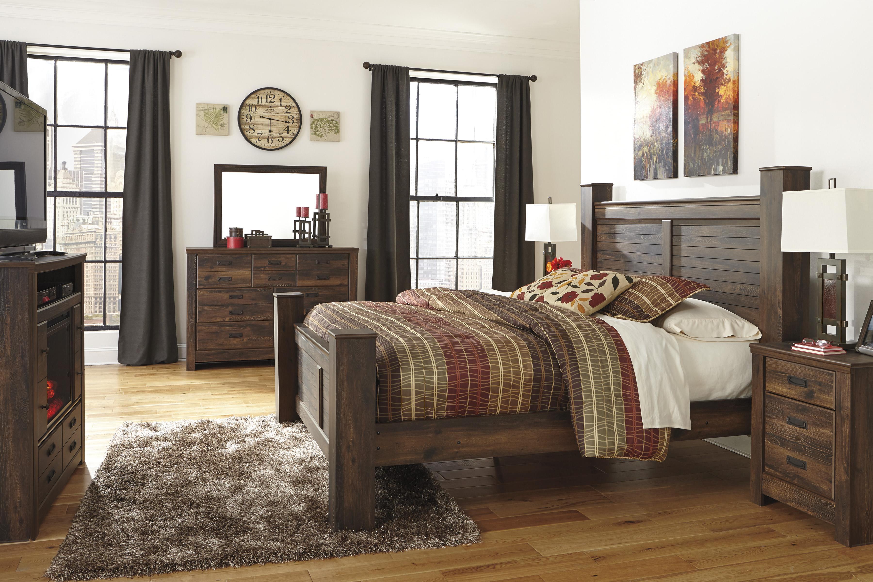 Signature Design by Ashley Quinden King Bedroom Group Furniture and