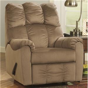 Signature Design by Ashley Raulo - Mocha Rocker Recliner