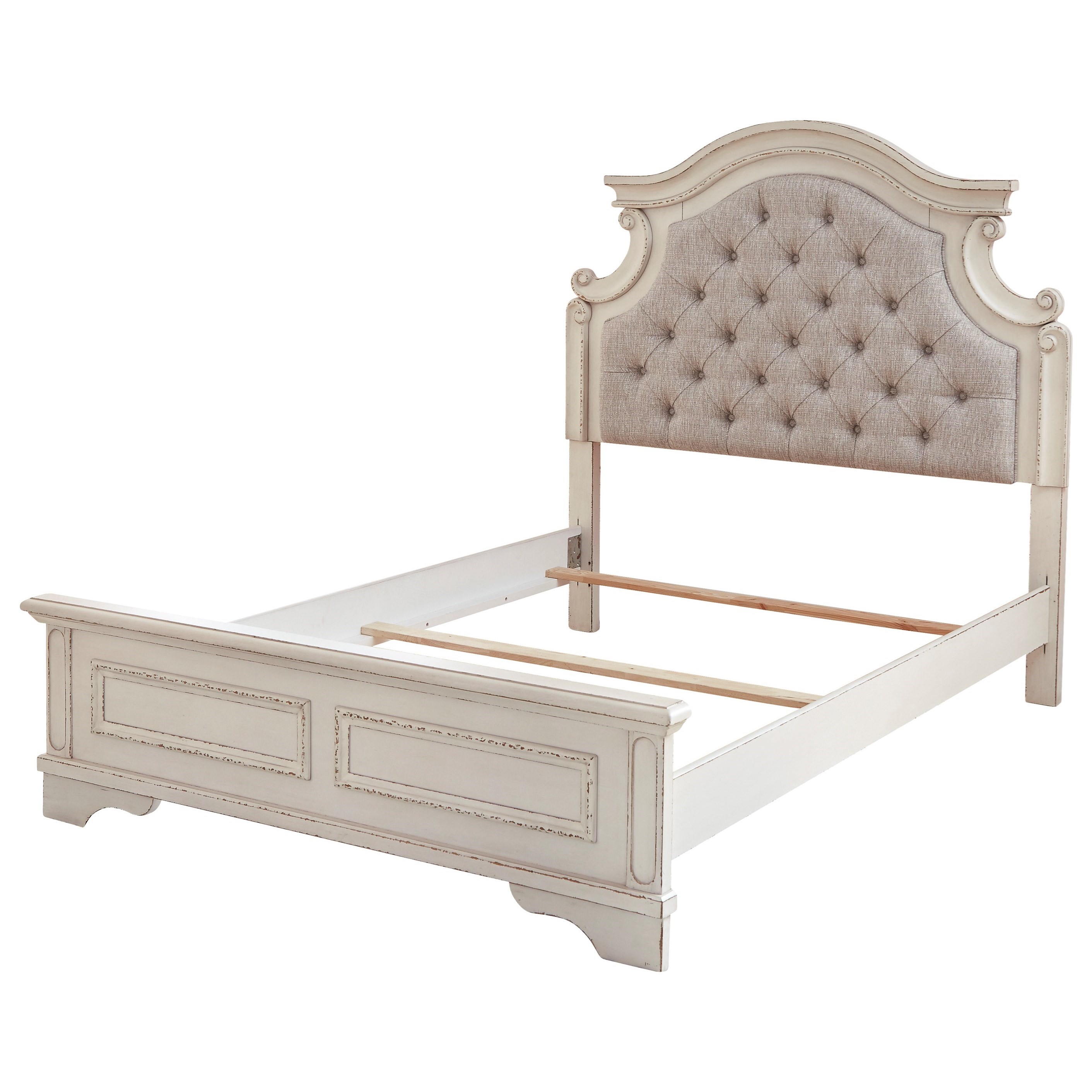 Signature Design by Ashley Realyn Full Upholstered Panel Bed with