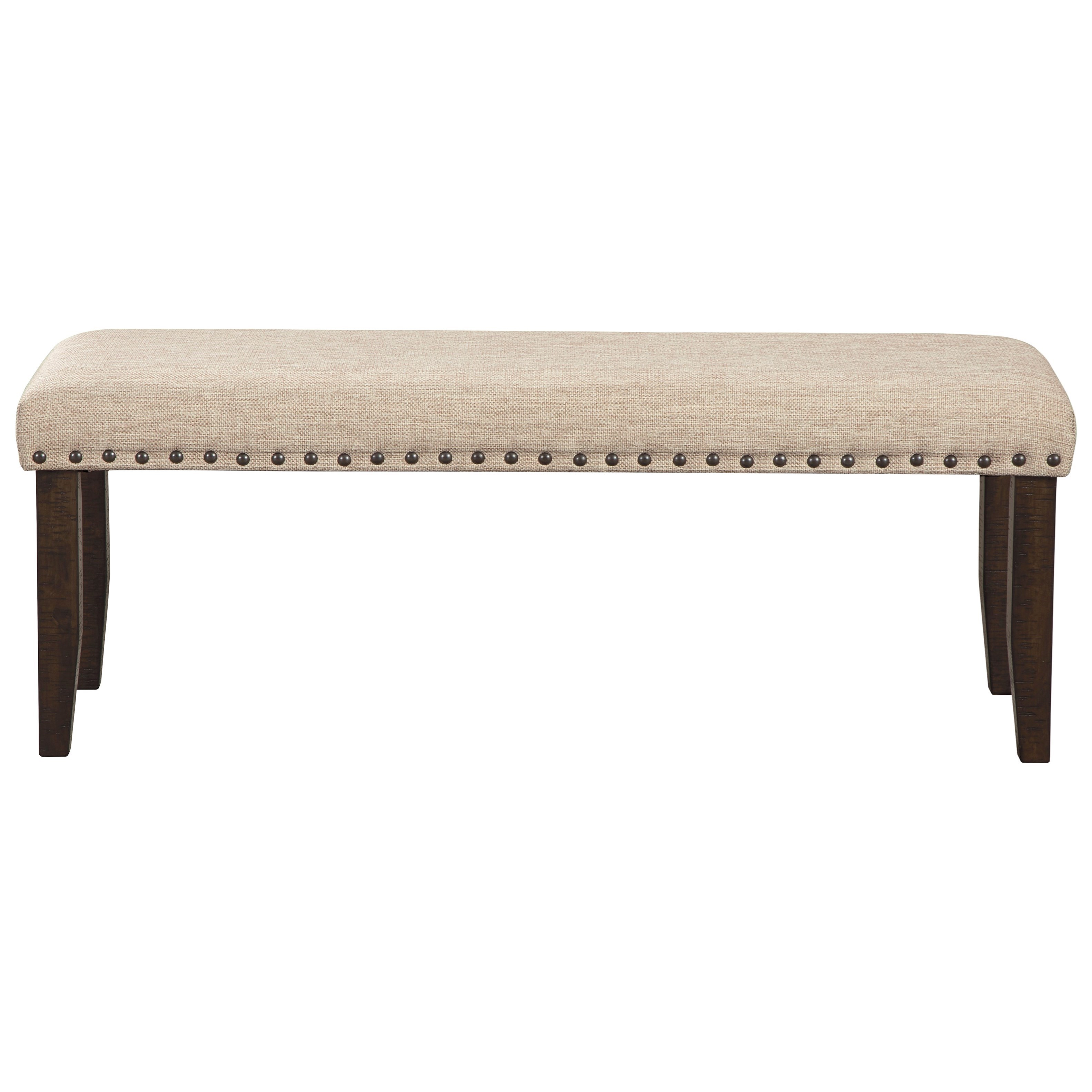 Signature Design By Ashley Rokane D397 00 Large Upholstered Dining Bench With Solid Wood Legs Pilgrim Furniture City Dining Benches Shop for upholstered dining bench online at target.